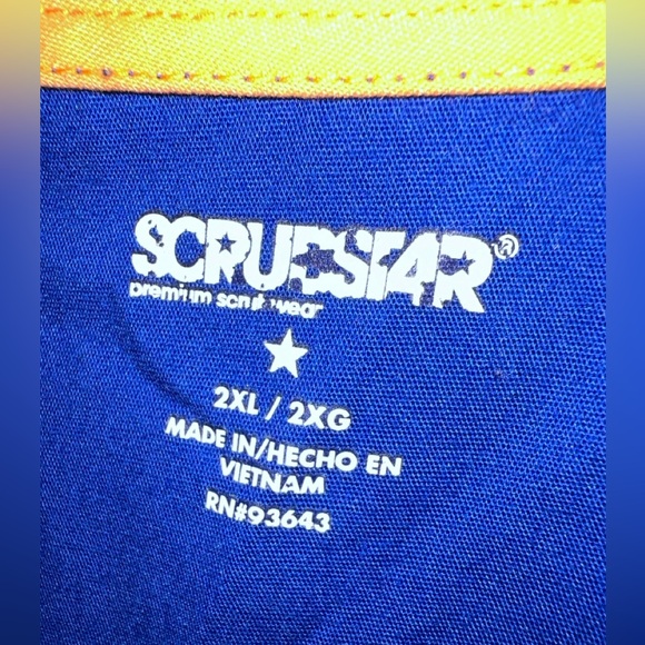 SCRUBSTAR Blue Scrub set - Picture 3 of 9